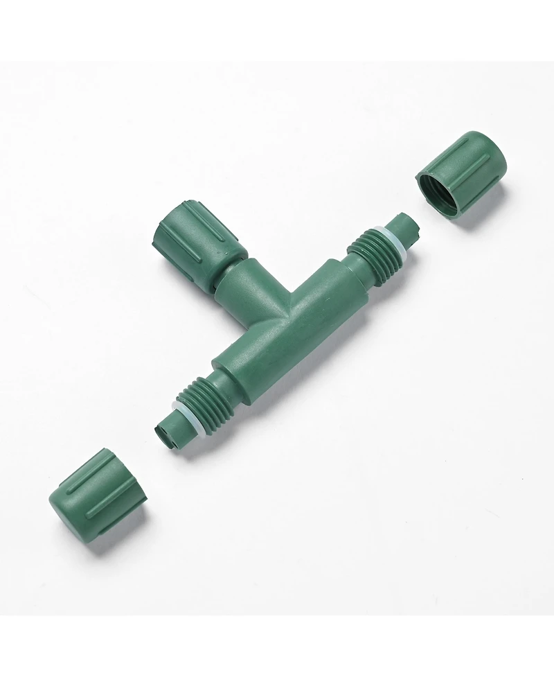 DELight 10Pcs IP65 Waterproof Wire Connectors 3 Way T-Shape for Outdoor Lights