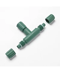 DELight 10Pcs IP65 Waterproof Wire Connectors 3 Way T-Shape for Outdoor Lights