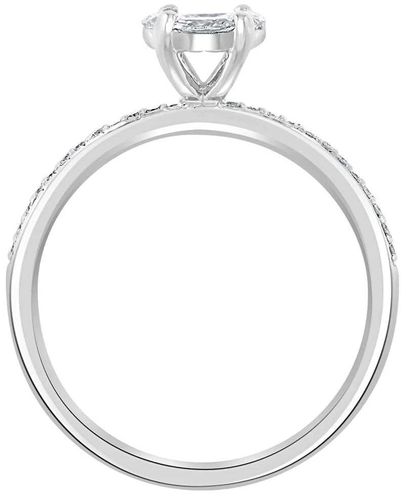 Effy Collection Diamond Ring (3/8 ct. t.w.) in 14k White Gold
