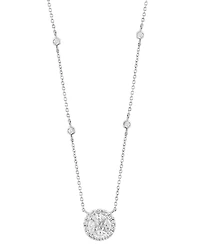 Effy Collection Diamond Pendant Necklace (1-1/10 ct. t.w.) in 14k White Gold