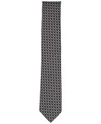 Alfani Men's Check Pattern Slim Tie, Macy's Exclusive