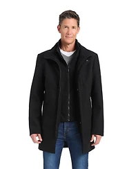 Vince Camuto Men's Classic Stand Collar Coat