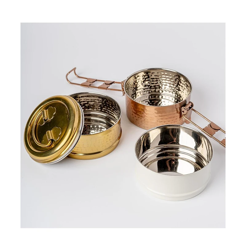Verve Culture Tiffin Boxes - Small 3 Layer