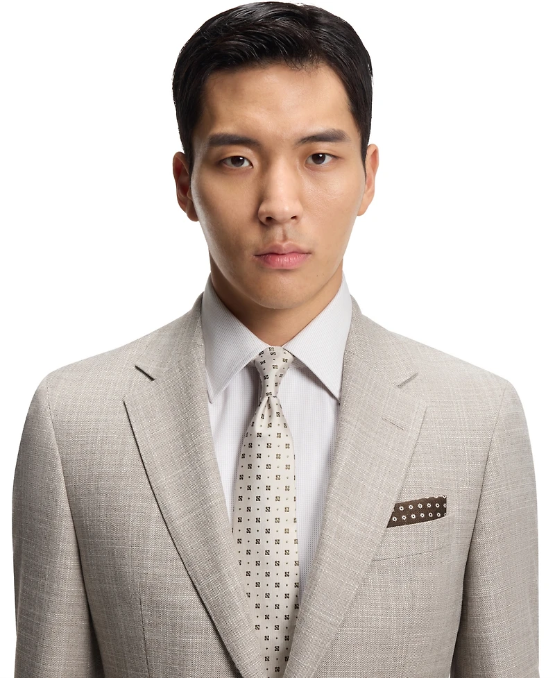 Boss by Hugo Boss Men's Jacquard Pattern Formal Silk Tie