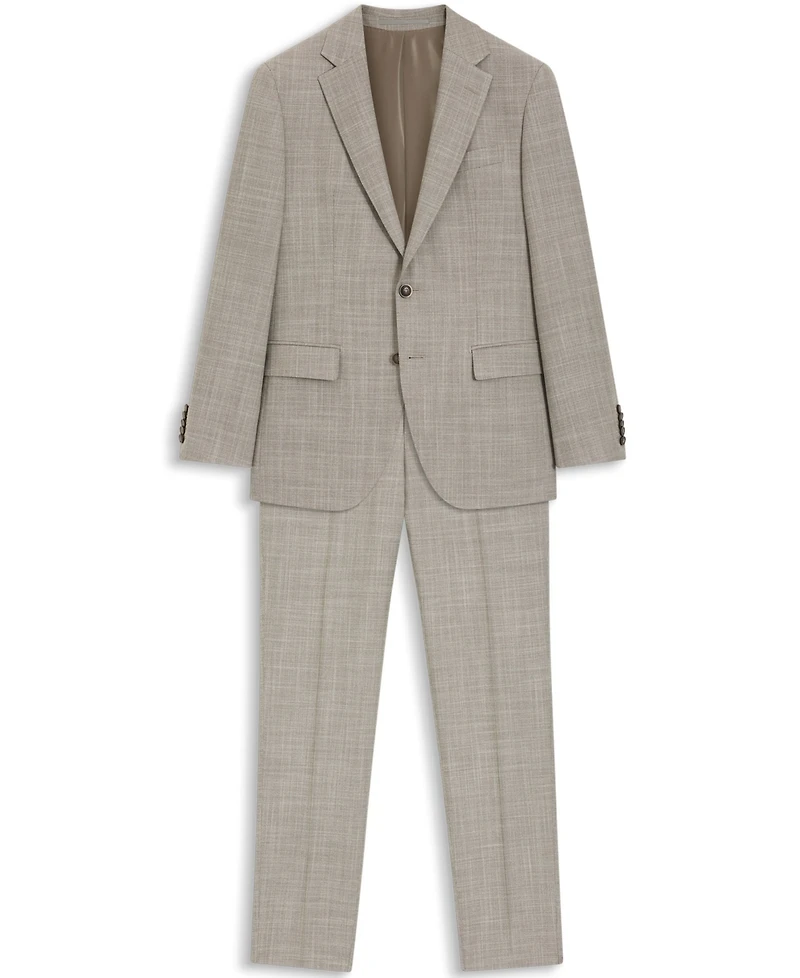 Boss by Hugo Boss Men's Two-Piece Slim-Fit Patterned Wool-Silk Blend Suit