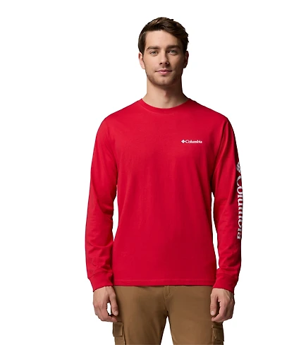 Columbia Men's Fundamental Graphic Long-Sleeve T-Shirt