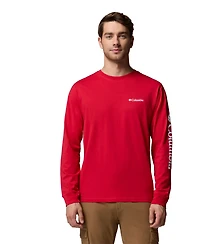 Columbia Men's Fundamental Graphic Long-Sleeve T-Shirt