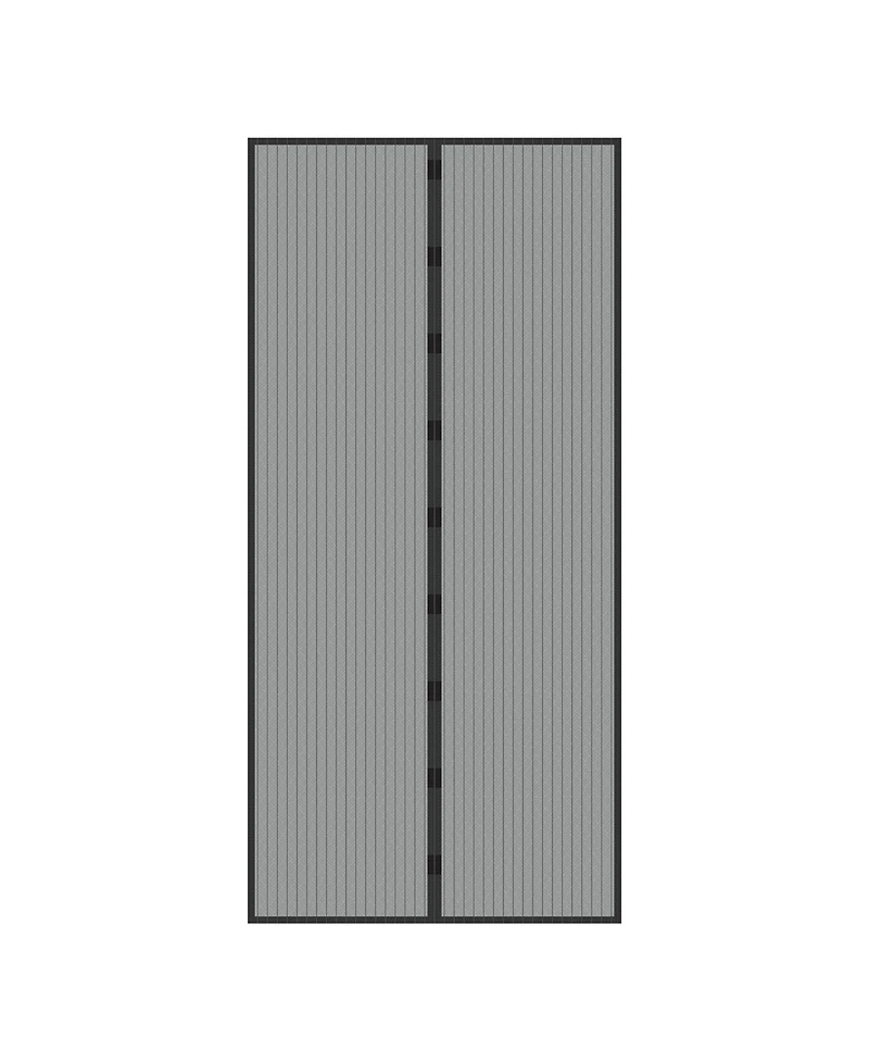 Magnetic Screen Door Curtains - Mesh with 18 Heavy-Duty Magnets for Automatic Close - Pet-Friendly Temporary Door to Keep Bugs Out by Pure Garden