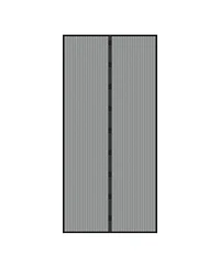 Magnetic Screen Door Curtains - Mesh with 18 Heavy-Duty Magnets for Automatic Close - Pet-Friendly Temporary Door to Keep Bugs Out by Pure Garden