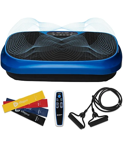 LifePro Waver Mini Vibration Plate – Whole Body Vibration Machine for Weight Loss, Toning & Wellness
