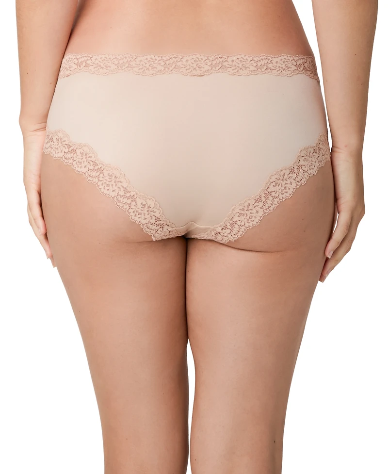 Maidenform Women's Everyday Pretty Cheeky Low Rise Hipster Panty