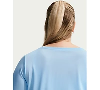 Nike Plus Active Dri-fit Women's Short-Sleeve Logo T-Shirt