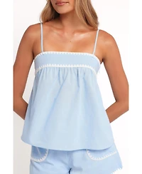 Petal and Pup Women's Lila Short Set - Blue