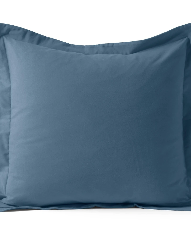 Lands' End Comfy Super Soft Cotton Flannel Pillow Sham