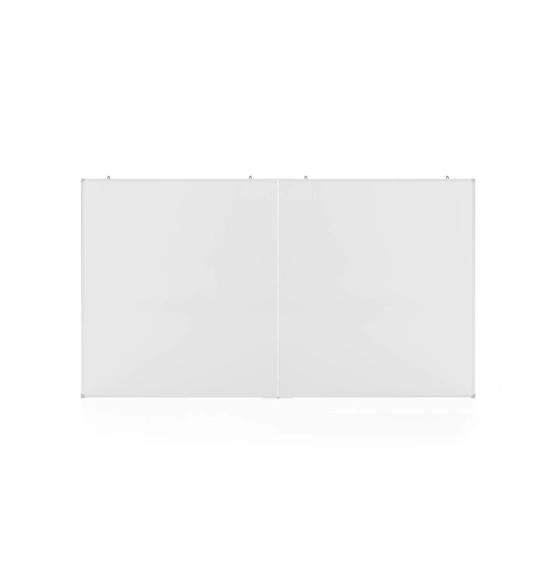 Emma+Oliver Xander Dry Erase Board for Wall with Aluminum Whiteboard Frame and Removable Marker Tray, 3 Markers, 1 Eraser, 6 Magnets Included