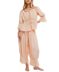 Free People Women's Forever Young Bed Jacket Top