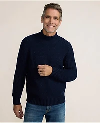 Lands' End Men's Long Sleeve Roll Neck Sweater