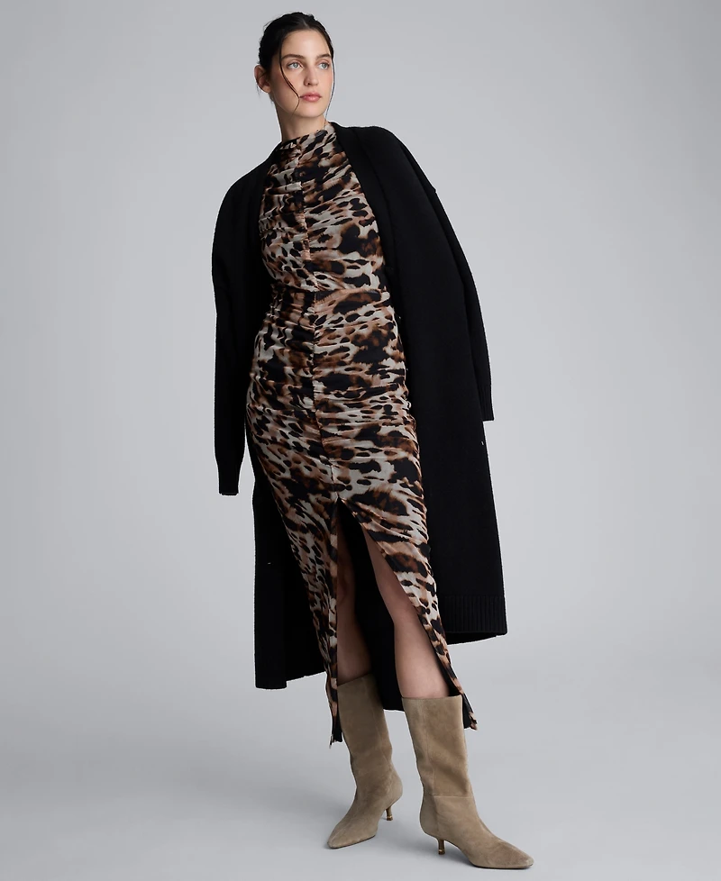 Kenneth Cole Women's Long-Sleeve Cardigan Sweater