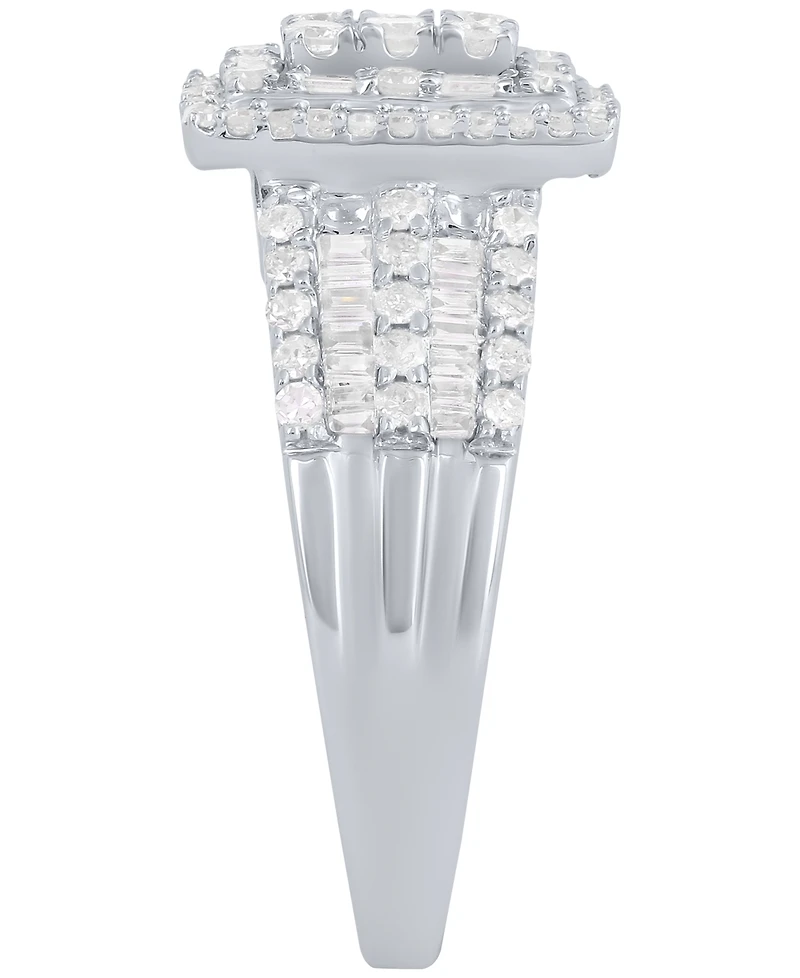 Macy's White Diamond Ring (1 ct. t.w.) in 10k White Gold