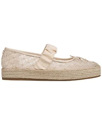Circus Ny by Sam Edelman Women's Lillie Mesh Mary-Jane Espadrille Flats