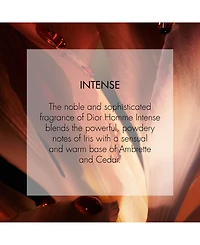 Dior Homme Intense Eau De Parfum, 3.4 oz.
