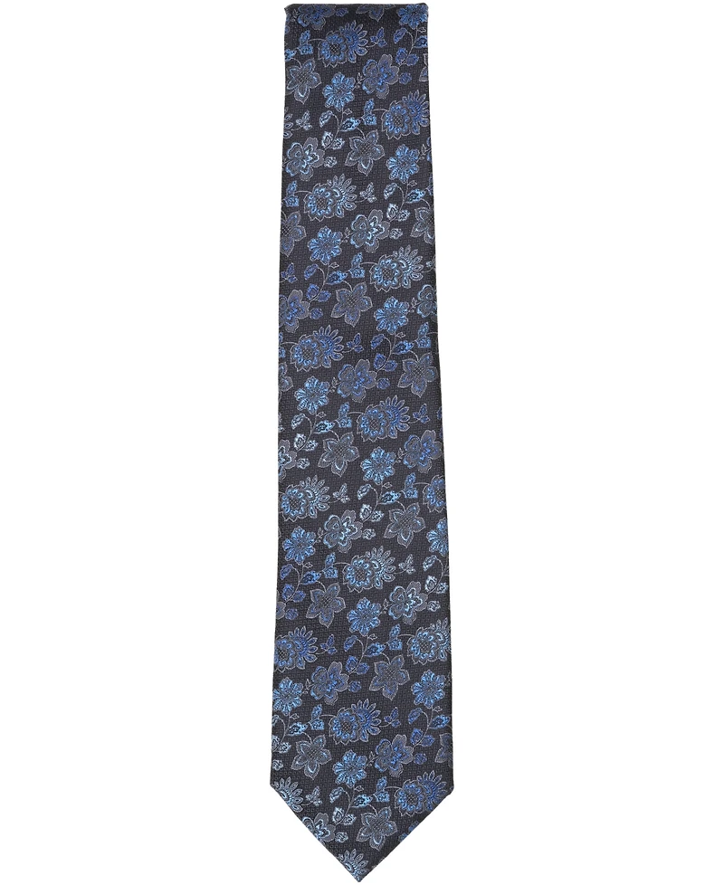 Perry Ellis Portfolio Men's Ramos Floral Pattern Classic Tie