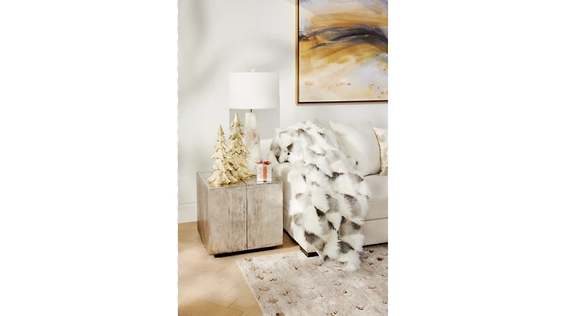 Z Gallerie Clifton Square End Table