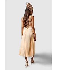 Coast Women's Square Neck Midi Dress