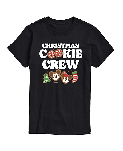 Airwaves Men's Disney Christmas Cookie Crew Short-Sleeve Graphic T-Shirt