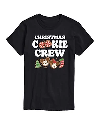 Airwaves Men's Disney Christmas Cookie Crew Short-Sleeve Graphic T-Shirt