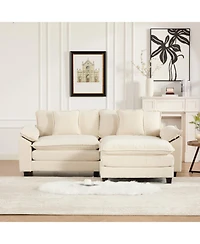 Streamdale Furniture Cloud Couch: Ultimate Comfort Chenille Sofa with Ergonomic Support