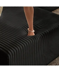 Streamdale Cloud Modular Sectional Sofa with Ottoman, Modern U Shaped Couch