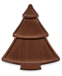 Toscana Christmas Tree Serving Tray with Gourmet Gift Pack, 3-Piece