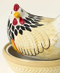 Uncommon Goods Mother Hen Stoneware Storage Jar