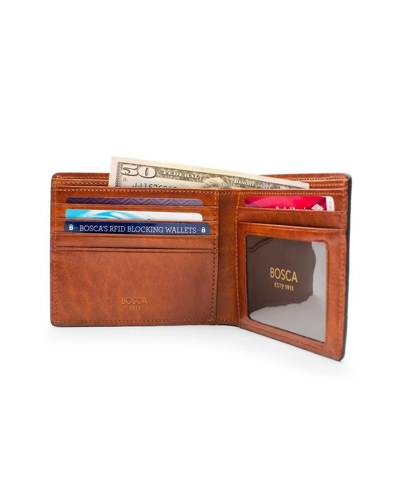 Bosca Men's Executive Wallet in Dolce Leather