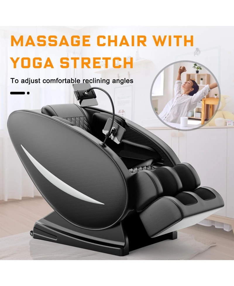 Streamdale Furniture Streamdale Massage Chair Recliner with Zero Gravity with Full Body Air Pressure