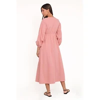 Petal and Pup Women's Riven Long Sleeve Maxi Dress
