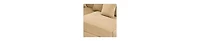 Streamdale Furniture Streamdale Oversized Cloud Modular Sectional Couch with 12 Pillows, Camel