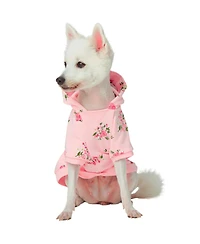 Blueberry Pet French Terry Knit English Rose Dog Sweatshirt and Hoodie