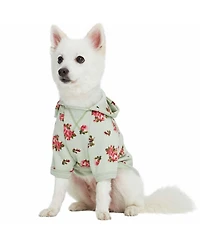 Blueberry Pet French Terry Knit English Rose Dog Sweatshirt and Hoodie