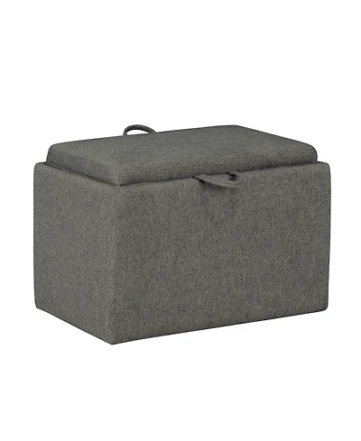 Convenience Concepts 18" Plywood Accent Storage Ottoman