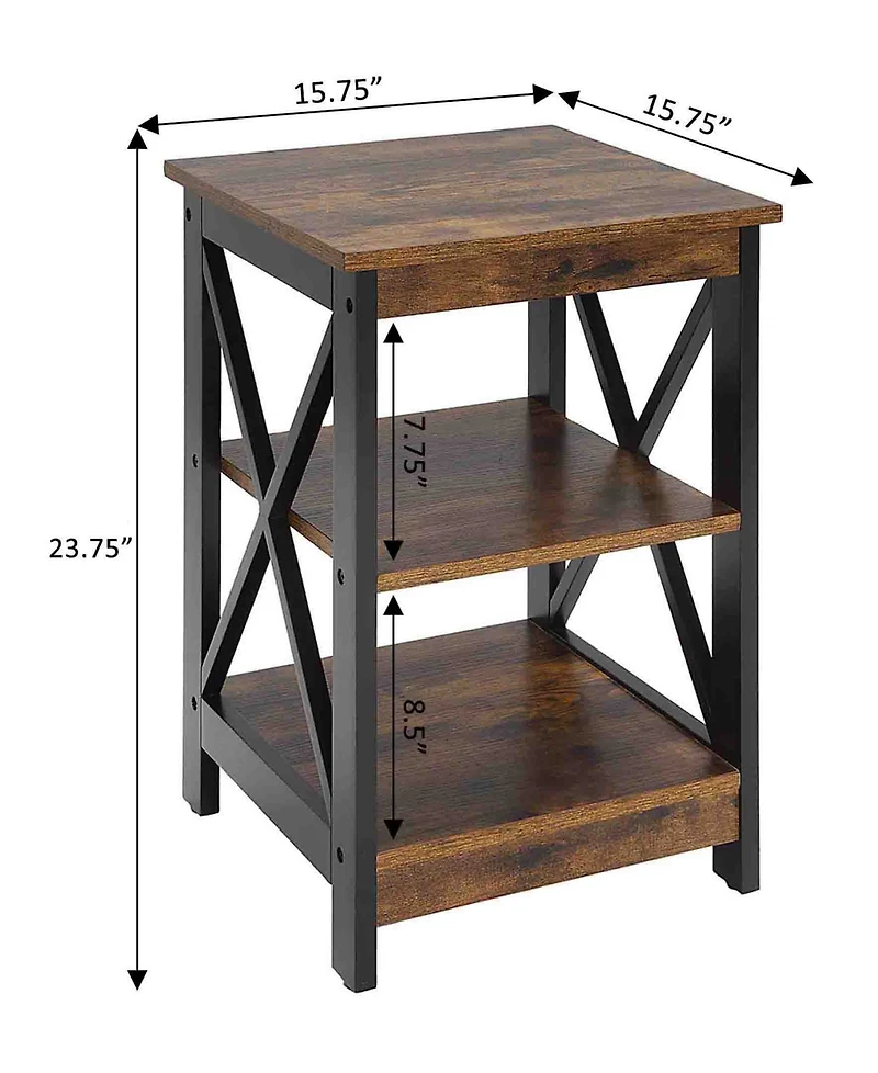 Convenience Concepts 15.75" Oxford Mdf End Table