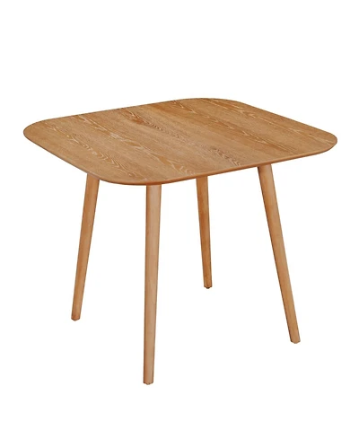 Streamdale Furniture Mid-Century Modern Dining Table with Tapered Legs