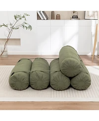 Streamdale Furniture Streamdale Adjustable Floor Sofa with Straps for Versatile Configurations