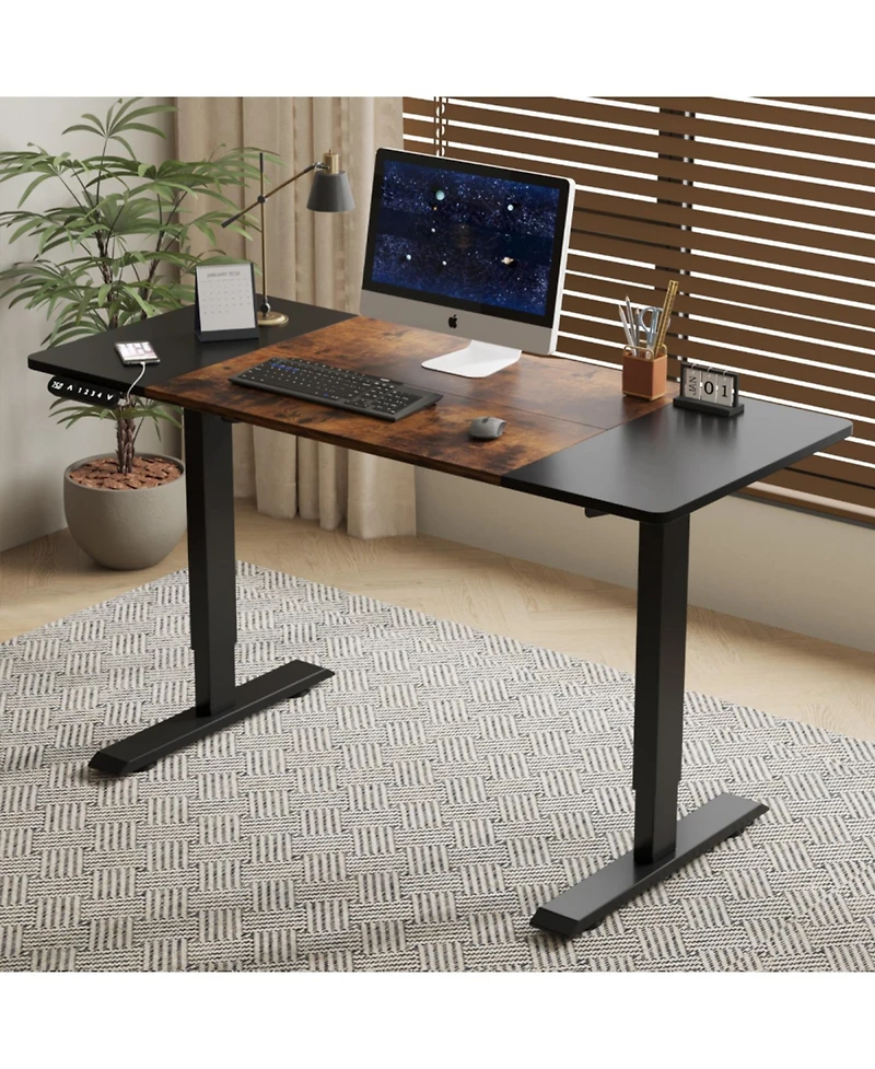 Streamdale Furniture Electric Standing Desk - Adjustable Height Computer/Gaming Table (55")