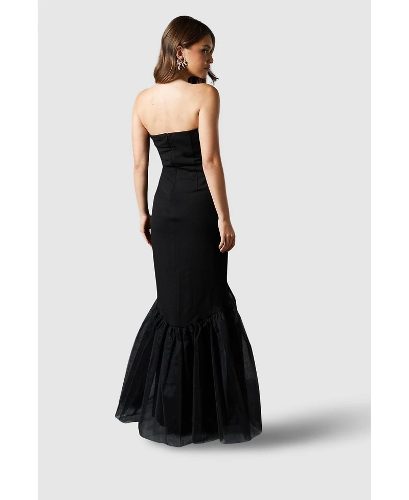 Coast Women's Strapless Fishtail Maxi Dress