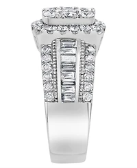 Macy's Diamond Ring (2 ct. t.w.) in 10k White Gold