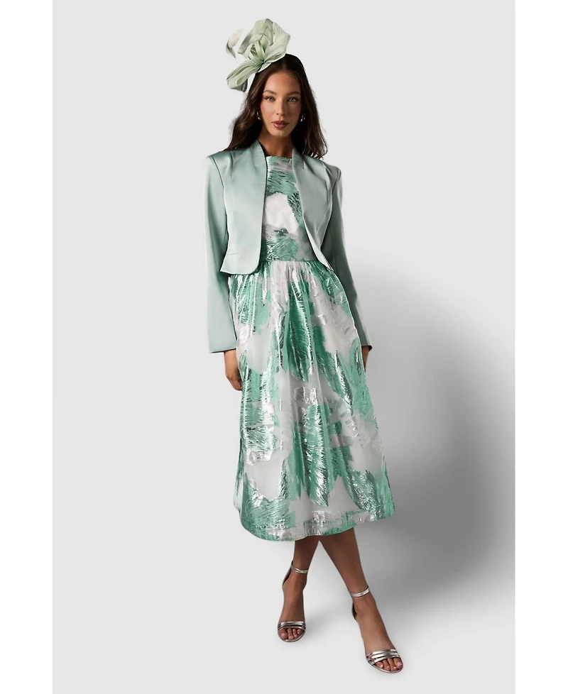 Coast Women's Crop Satin Jacket