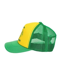 Stranger Things Men's Camp Know Where Yellow Trucker Hat