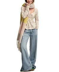 Lucky Brand Women's Babydoll Henley Top